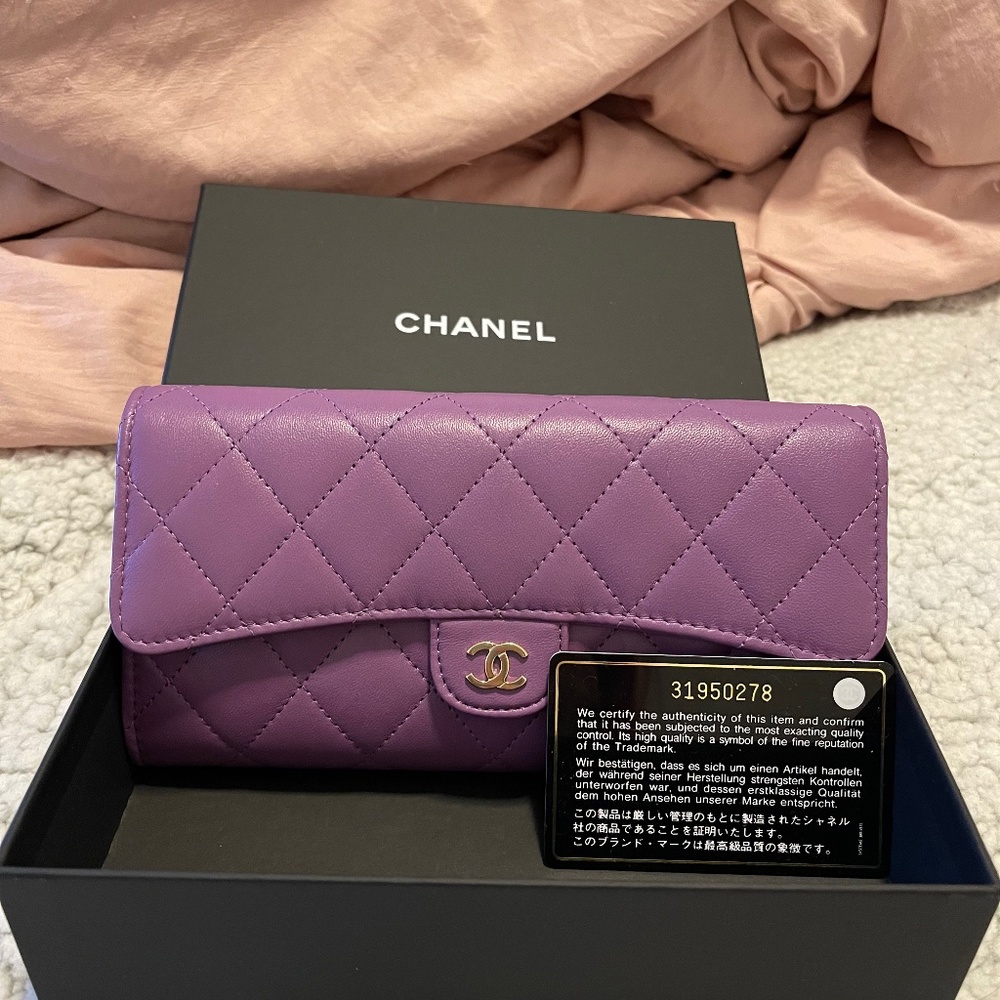 Chanel long wallet